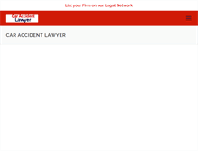Tablet Screenshot of caraccident-lawyer.com